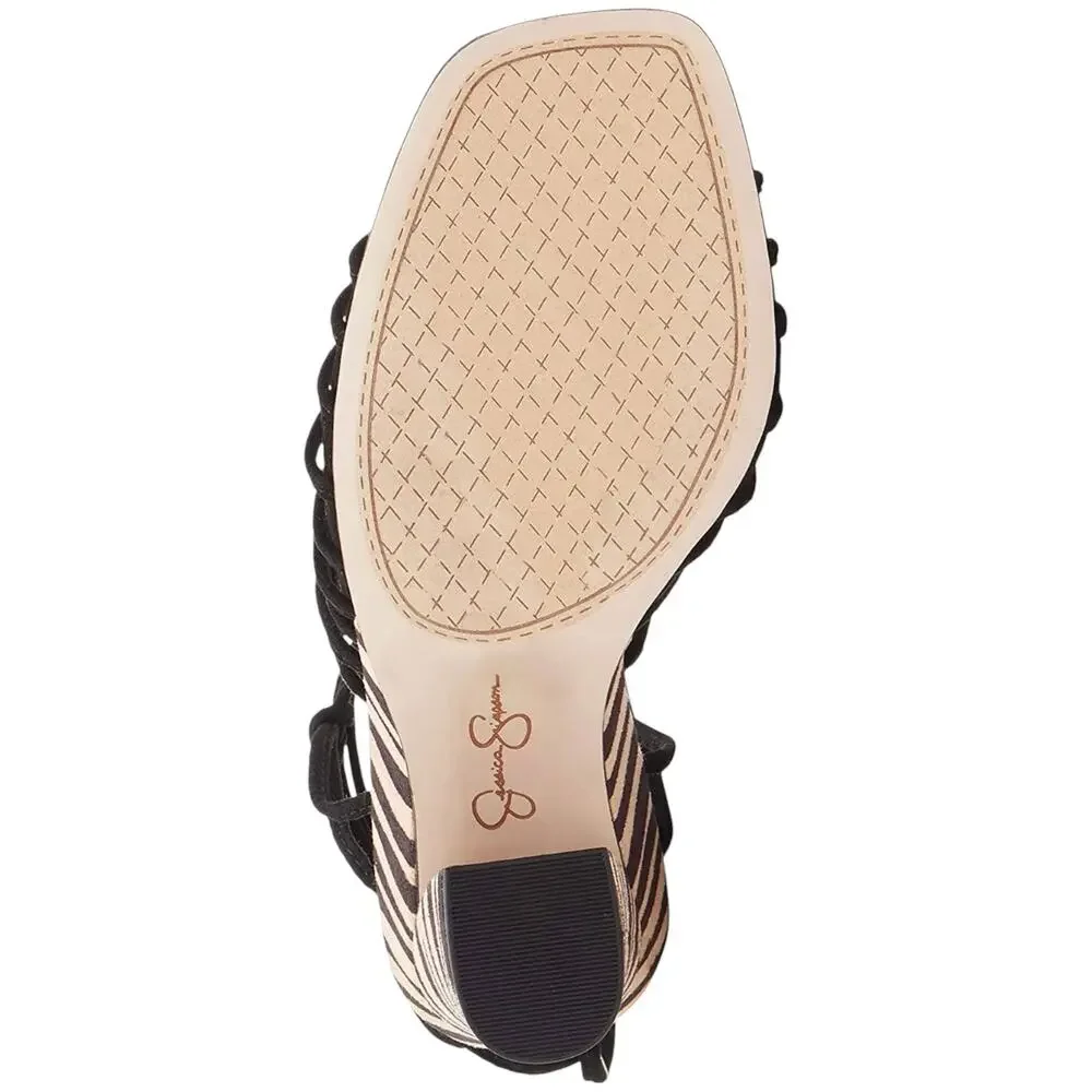 Jessica Simpson Milaye Strappy Dress Heeled Sandal Size 9